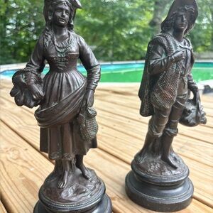 Vintage Bronze Figurines